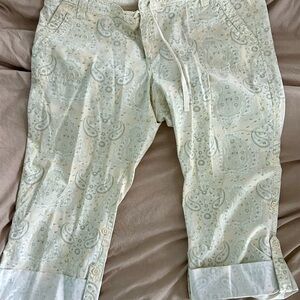 Paisley Print Fun Summer Pants